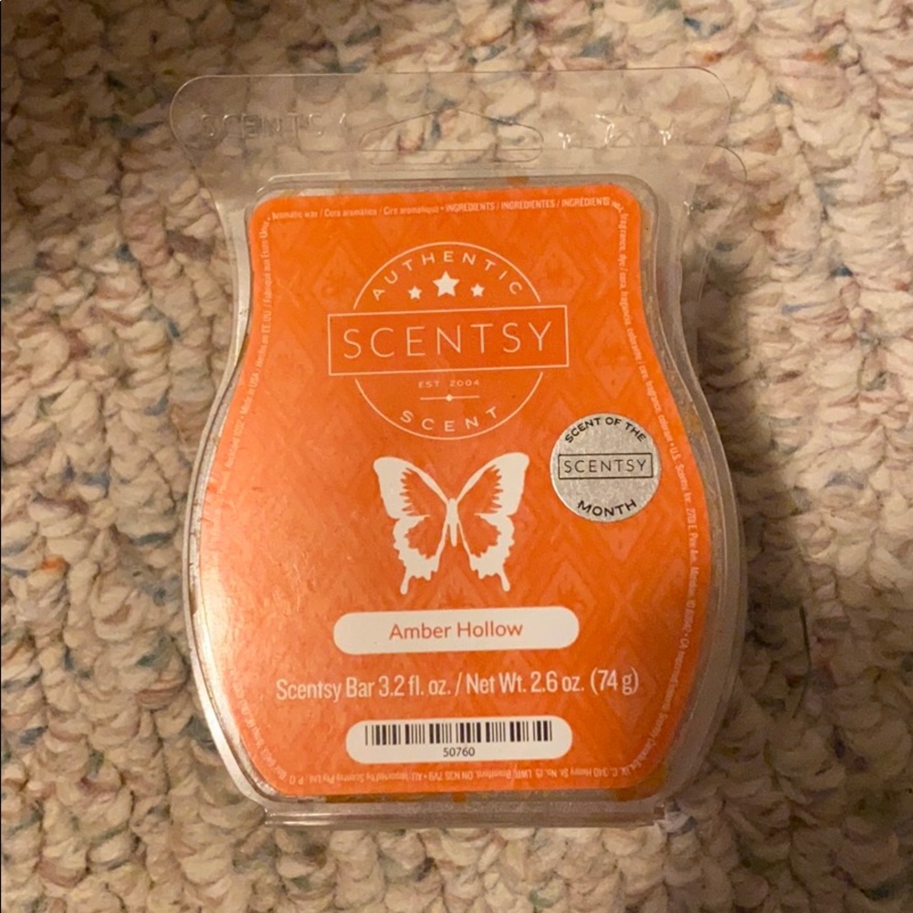 Amber Hollow Scentsy Bar